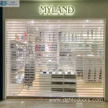 Full Vision Crystal Roll up Commercial Doors